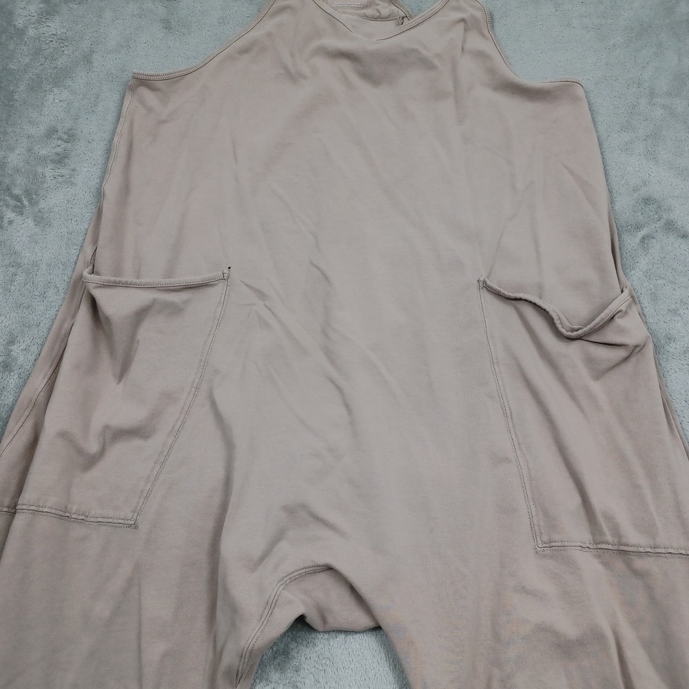 Free People Romper Womens Small Brown Oversized Movement Casual Activewear - Picture 2 of 9
